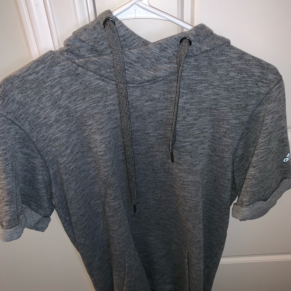 Short Sleeve Adidas Hoodie
